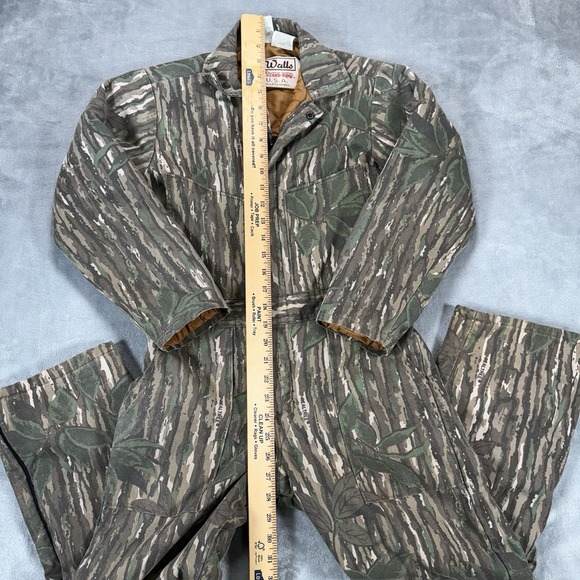 Walls Blizzard-Pruf Youth Size 12 Regular Insulated Coveralls Realtree Camo USA - Picture 3 of 12